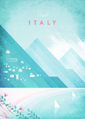 Italy Minimalist Travel Poster