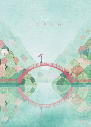 Japan Minimalist Travel Poster