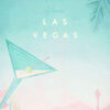 Las Vegas United States Of America Minimalist Travel Poster