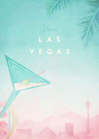 Las Vegas United States Of America Minimalist Travel Poster