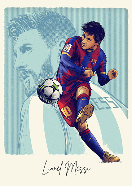 Lionel Messi Poster