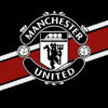 Manchester United Black Poster