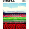 Manchester United Fc Stadium Poster