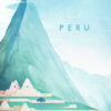 Peru Minimalist Travel Poster