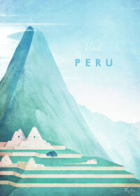 Peru Minimalist Travel Poster