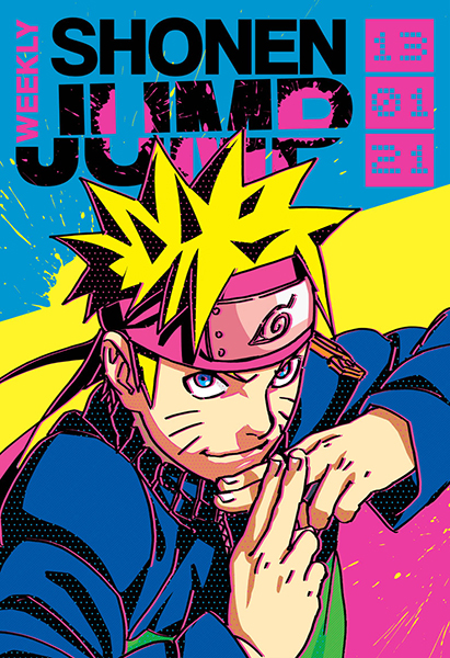 Pop Art Naruto Anime Poster