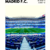 Real Madrid Fc Stadium Poster