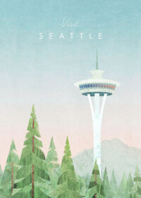 Seattle United States Of America Minimalist Travel Poster