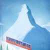 Zermatt Switzerland Minimalist Travel Poster