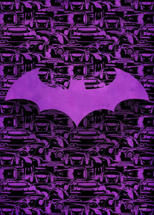 Batmobile Symbol Of Hope Batman Poster