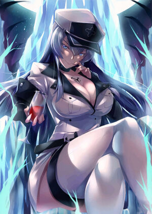 Esdeath Waifu Anime Poster