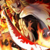 Flame Hashira Rengoku Demon Slayer Anime Poster