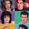 Friends Comedy Tv Show Poster