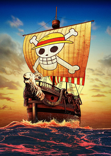 Going Merry One Piece Poster