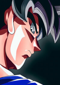 Goku DBz anime Poster