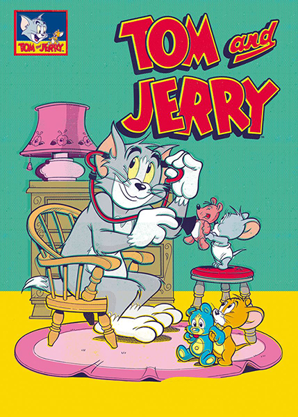 Home Doctor Tom And Jerry Poster