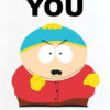 I Will Kick You Cartman South Park Poster