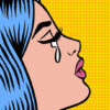 Its All Over Comics Pop Art Poster