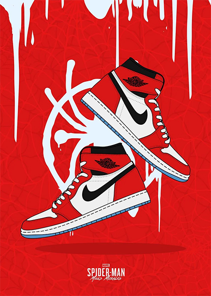 Jordan Nike Shoes Sports Poster