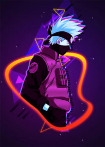 Kakashi Naruto Shippuden Poster