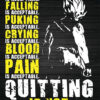 Quitting Is Not Acceptable Motivational Dragon Ball Poster 4