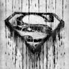 Scratched Symbol Of Hope Superman Poster