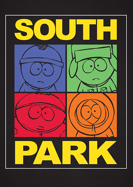 South Park Squares Poster