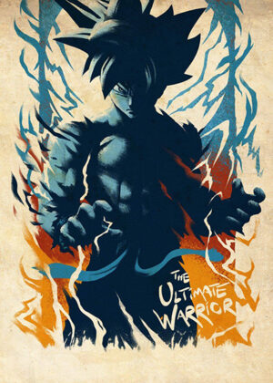 The Ultimate Warrior Dragon Ball Poster