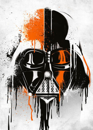 Star Wars Graffiti Darth Vader Poster