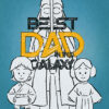 Best Dad In The Galaxy Darth Vader Star Wars Poster