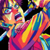 Eren Yeager Attack On Titan Pop Art Poster