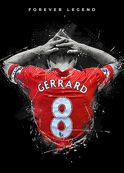 Forever Legend Gerrard Poster