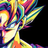 Goku Dragon Ball Heroes Pop Art Poster