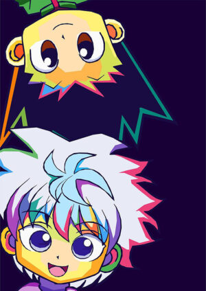 Gon And Killua Cute Hxh Pop Art Poster