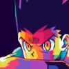 Gon Freecs Hxh Pop Art Poster