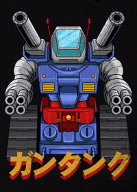 Guntank Gundam Robot Mecha Poster