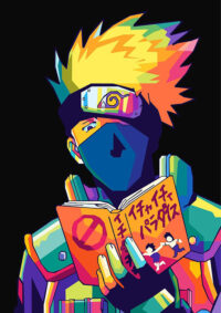 Hatake Kakashi Naruto Pop Art Poster