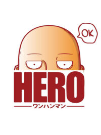 Hero Saitama One Punch Man Poster