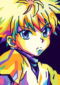 Killua Zoldyck Hxh Pop Art Poster