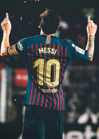 Lionel Messi Football Sports Poster