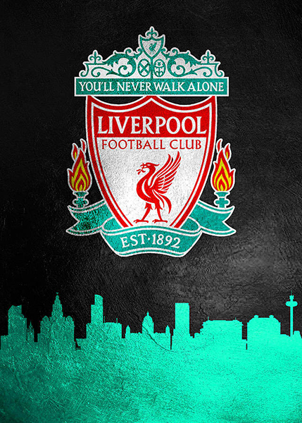 Liverpool Soccer Club Poster