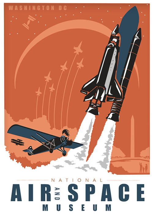 National Air And Space Museum Poster