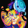 Obito Uchiha Three Mask Naruto Pop Art Poster