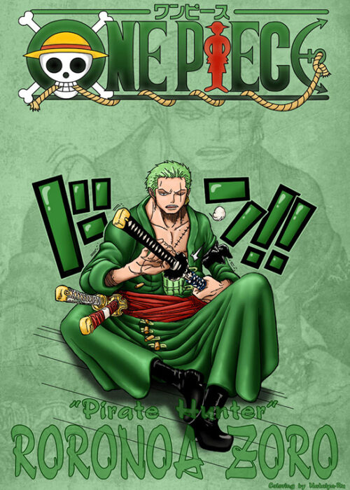 One Piece Roronoa Zoro Poster