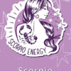 Scorpio Energy Zodiac Sign Poster