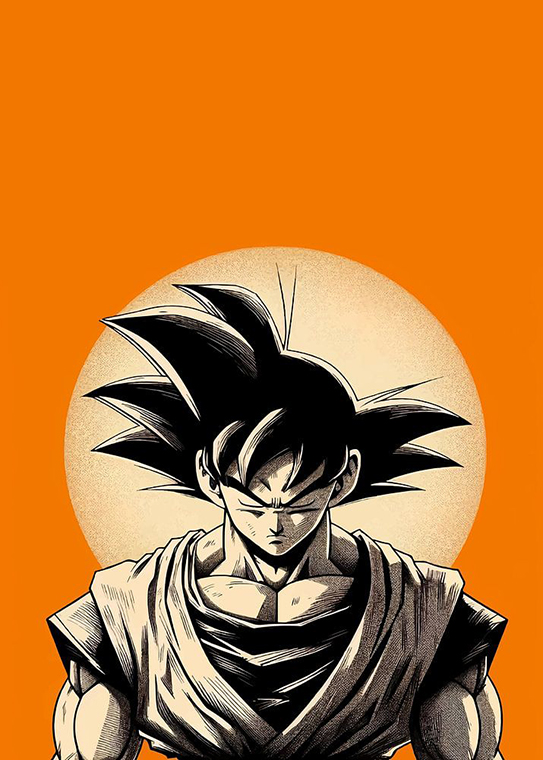 Son Goku Dragon Ball Poster