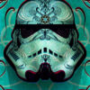 Star Wars Stormtrooper Inked Poster