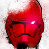 Star Wars Stormtrooper Sith Trooper Helmet Poster