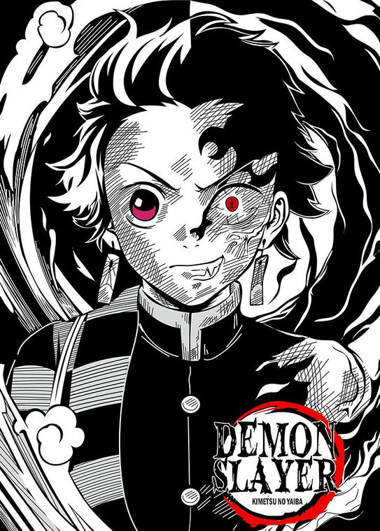 Tanjiro Kamado Kimetsu No Yaiba Poster