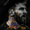 The Goat Lionel Messi Fcb Soccer Poster